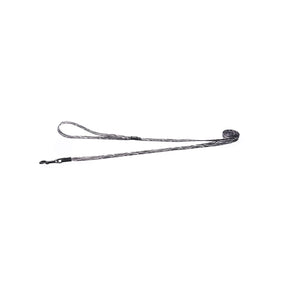 Rogz Fusion Safari Dog Lead in Zebra print, soft webbing, comfortable for walking dogs, includes accessory holder.