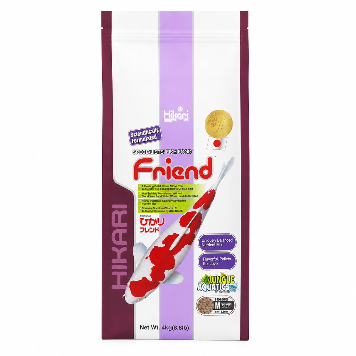 Hikari Friend Koi Food Medium 4kg