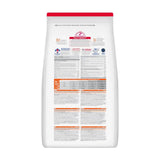 Hills Science Plan Adult Cat Food Salmon Flavour 3kg bag with nutritional information and feeding guidelines.
