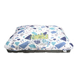 Hill's Dog Bed Limited Edition with a colorful geometric design, perfect for spacious and cozy pet lounging.