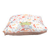 Hill's Dog Bed Limited Edition in colorful geometric design, providing comfort for pets.