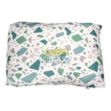 Hill's Dog Bed Limited Edition featuring a colorful geometric design for pets to relax comfortably.