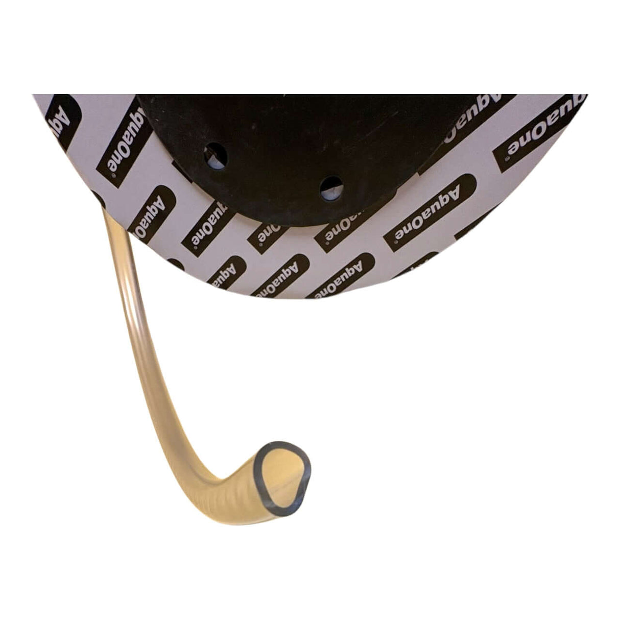 Aqua-One PVC Hose Tubing Per Meter with thick wall design in various sizes, showcased on a roll.