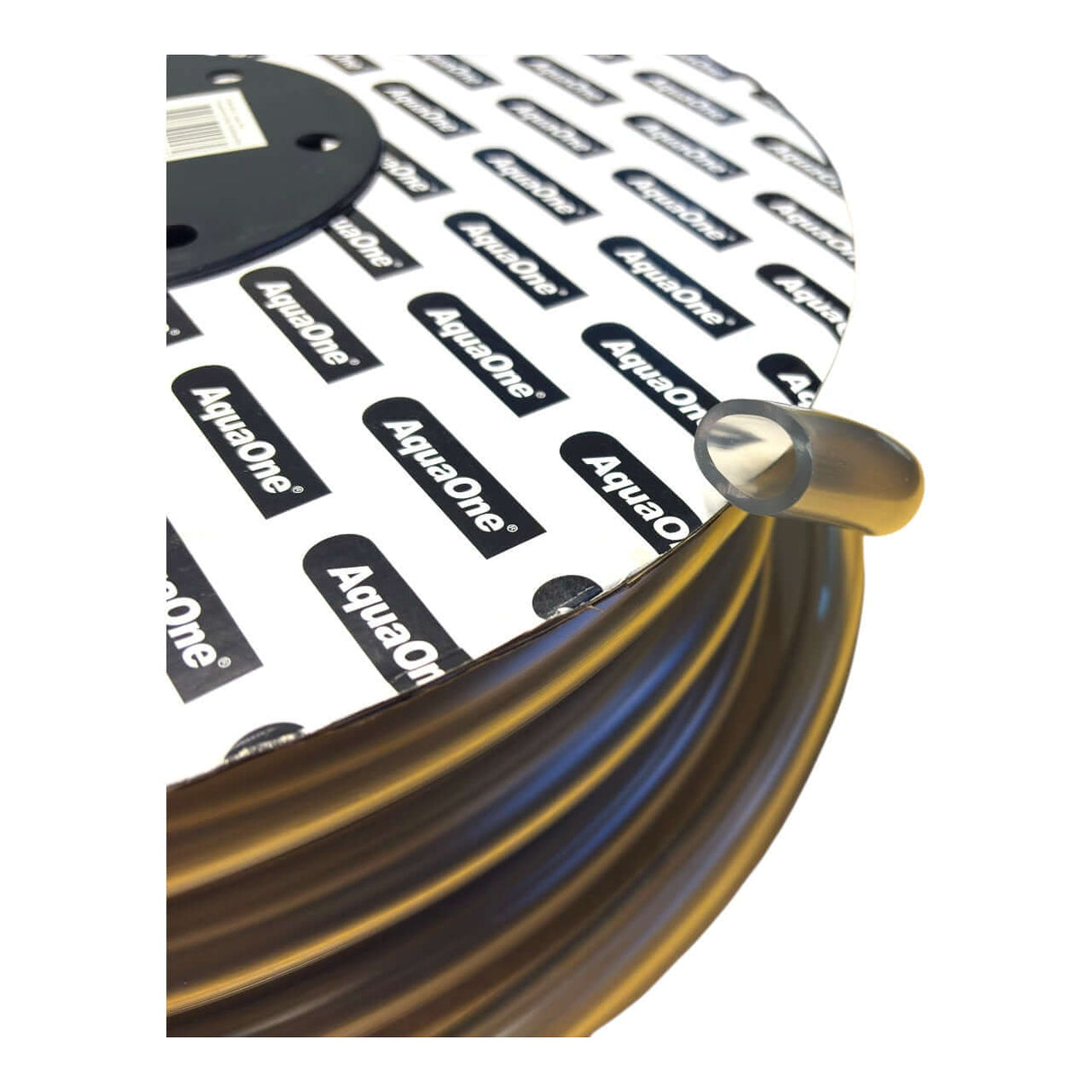 Aqua-One PVC Hose Tubing Per Meter on a spool, showcasing quality thick wall design.