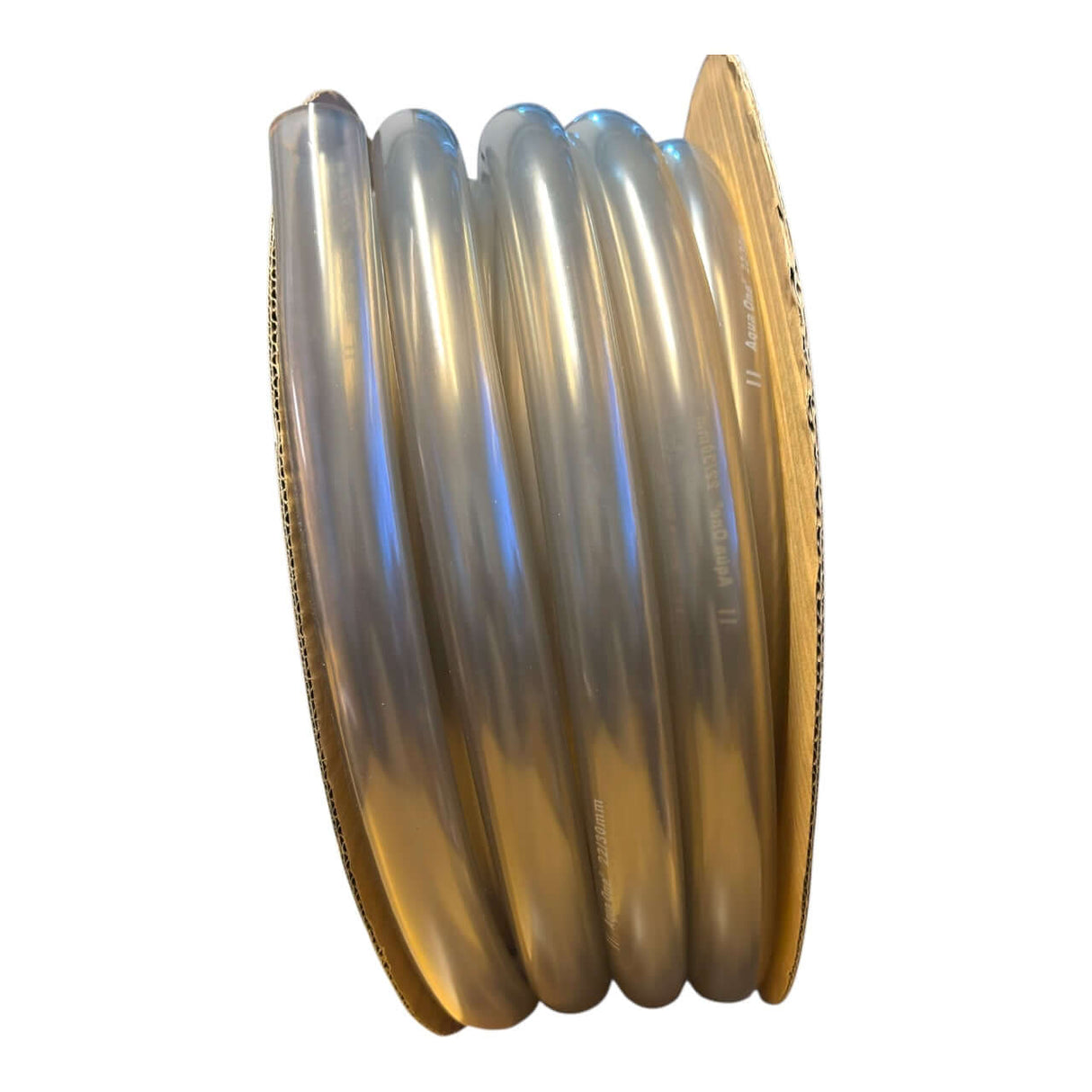 Aqua-One PVC Hose Tubing Per Meter displayed in a roll, available in various sizes for versatile applications.