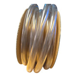 Aqua-One PVC Hose Tubing Per Meter in a spiral shape, showcasing the quality and thickness of the material.