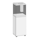 Juwel Vio Cube 54 Series elegant design aquarium with clear cube form and coordinated technology.