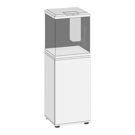 Juwel Vio Cube 54 Series elegant design aquarium with clear cube form and coordinated technology.