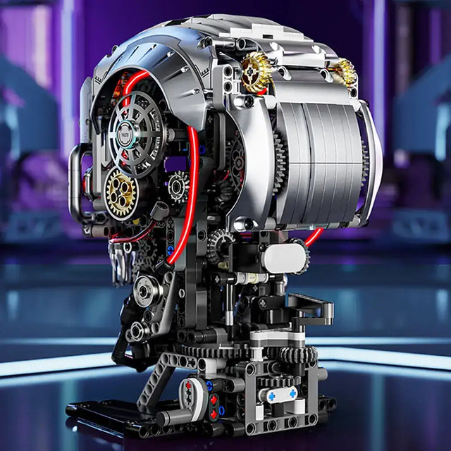 MJI Mechanical Skeleton 13089 detailed image showing intricate design and build quality of MJI building blocks set.