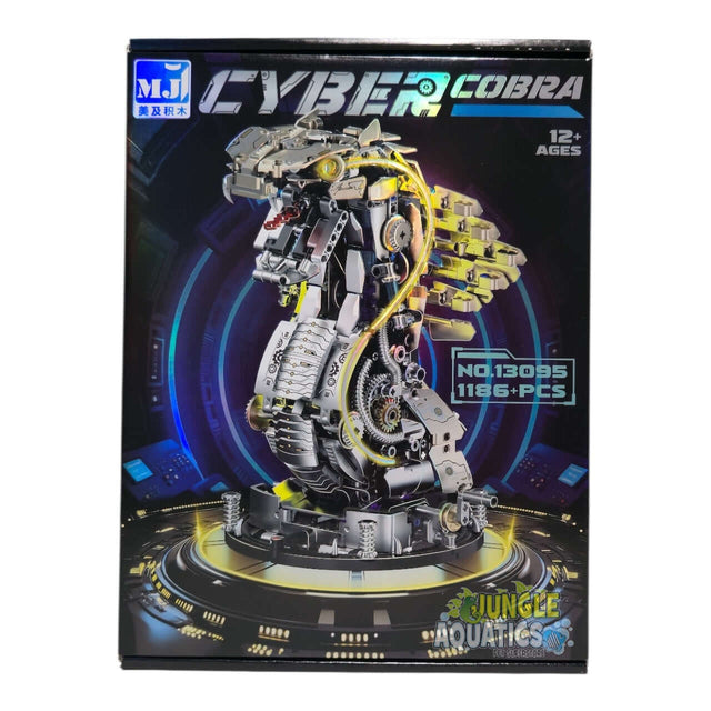 MJI Cyber Cobra 1186 LEGO MOC Technic futuristic machine packaging with intricate design and moving parts.