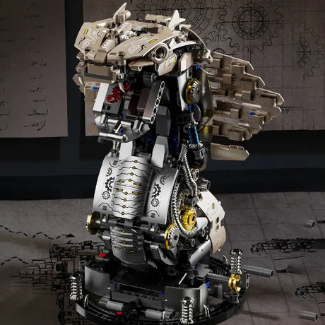 MJI Cyber Cobra 1186 detailed LEGO MOC Technic machinery set with intricate mechanical design and moving parts