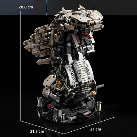 MJI Cyber Cobra 1186 detailed LEGO MOC Technic machinery set showcasing intricate design and moving parts.