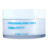 Maxspect Coral Putty 120g container for professional coral mounting, reef-safe silicone adhesive.