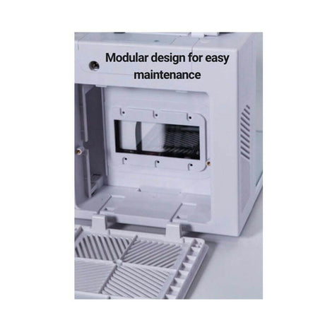 Modular design for easy maintenance in the Maxspect DICE Pico 2 AIO Freshwater Aquarium.