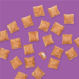 Meow Munchies Crunchy Cat Bite Treats Chicken, tasty treats with a creamy center, perfect for cats.