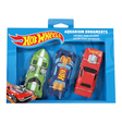 Penn-Plax Hot Wheels Cars Aquarium Decoration Bundle featuring 3 colorful toy cars for aquarium decor.