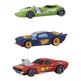 Penn-Plax Hot Wheels Cars Aquarium Decoration Bundle featuring three colorful miniature cars for aquariums.