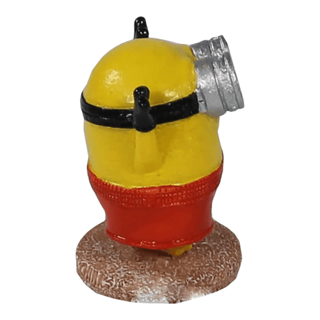 Penn-Plax Minions Officially Licensed Minion ornament with snorkel in red shirt for aquarium decoration.