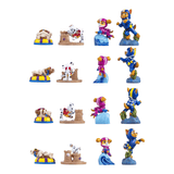 Penn-Plax Paw Patrol Aquarium Ornament Bundle featuring mini figures of Chase, Marshall, Rubble, and Skye for fish tanks.