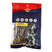 Pets Elite Ostrich Liver Biltong dog treat packaging, featuring bite-sized pieces ideal for training rewards and snack time.