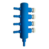 Plastic Air Splitter with Control Valves designed for efficient airflow distribution and regulation.