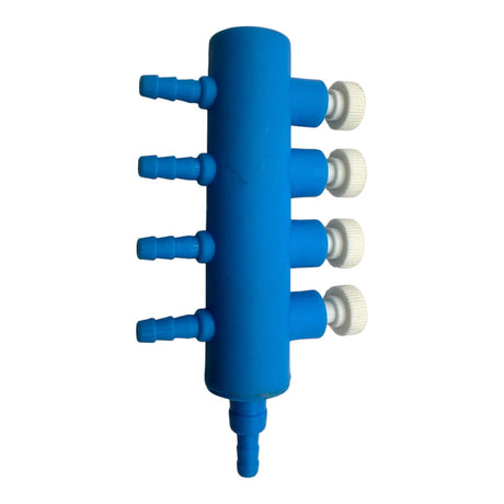 Plastic Air Splitter with Control Valves designed for efficient airflow distribution and regulation.