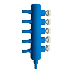 Plastic Air Splitter with Control Valves for efficient airflow distribution and pressure regulation.