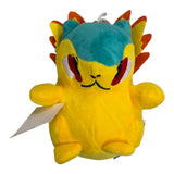Plushy Charity Toy featuring a cute yellow and teal plush with vibrant details and soft texture.