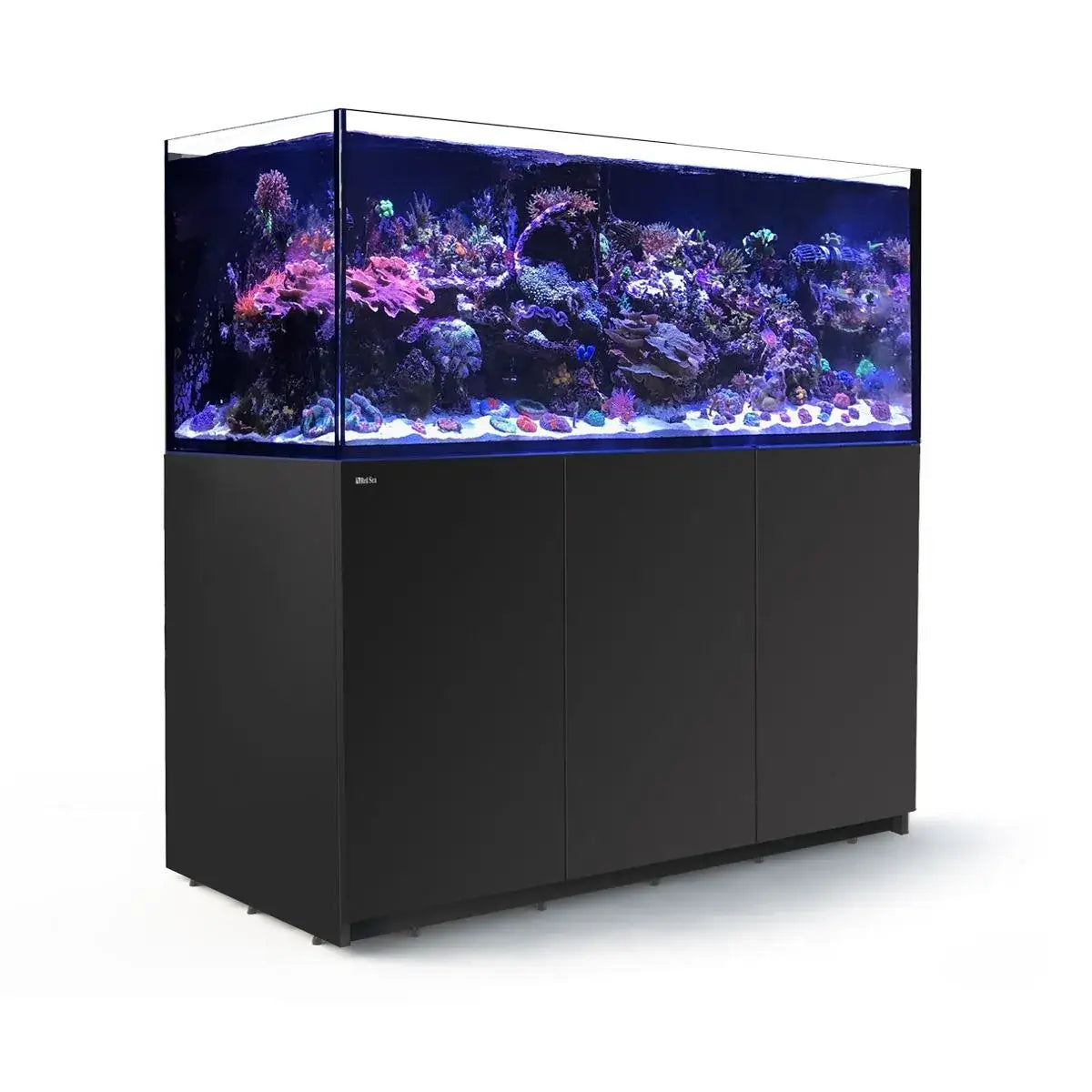 Red Sea Reefer G2+ 625 Aquarium with vibrant coral and aquatic life, showcasing reef-ready design and high-quality filtration.