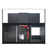 Red Sea Reefer G2+ 750 Aquarium featuring advanced filtration and water management systems in a stylish black design.