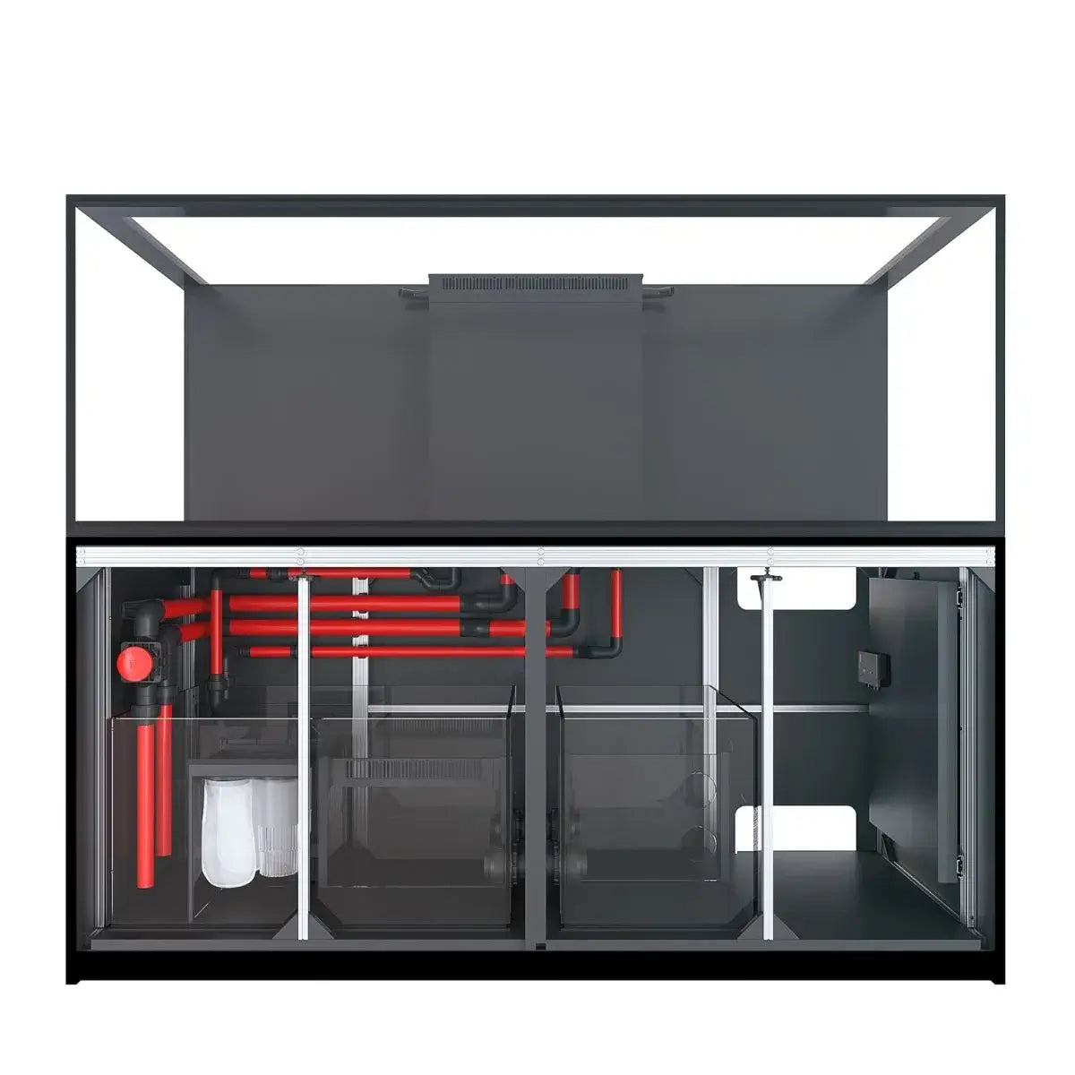 Red Sea Reefer G2+ S850 Aquarium with advanced filtration and water management systems.