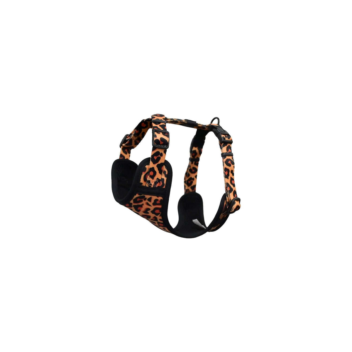 ROGZ Dog Harness Comfy, Fusion Safari, Medium, Leopard