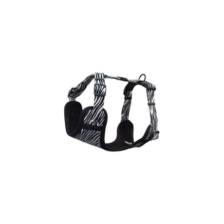 ROGZ Dog Harness Comfy, Fusion Safari, Medium, Zebra