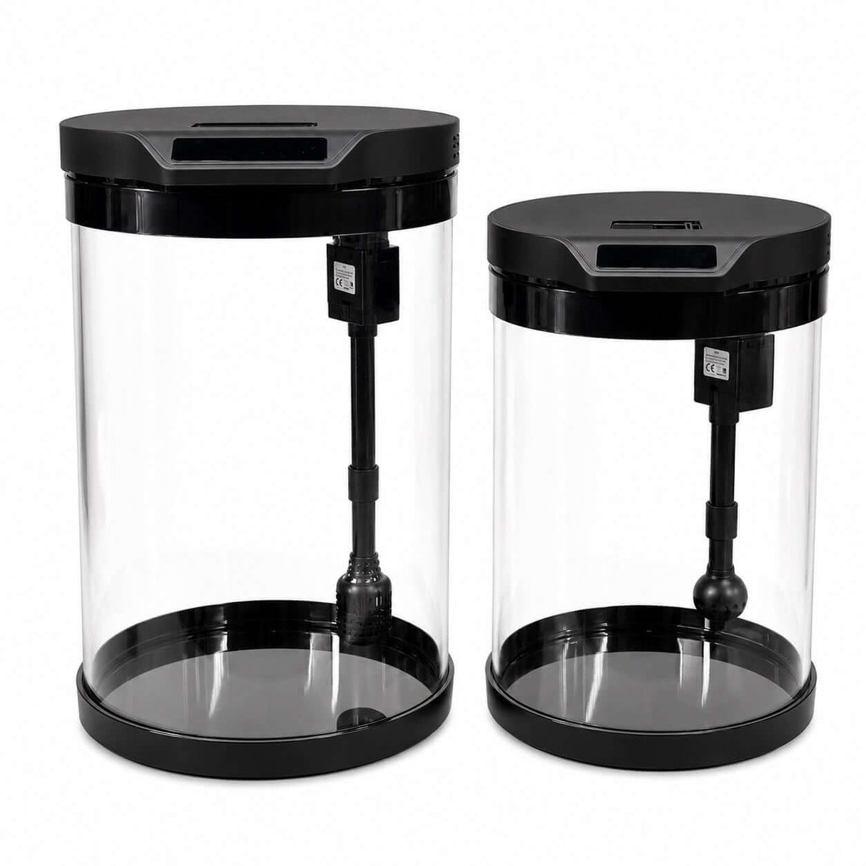 SOBO Q Series Round Shape Aquarium, sleek cylindrical design with crystal-clear viewing, ideal for home decor.