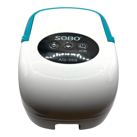 SOBO AQ Series AC/DC Air Pump with AC and DC power options for aquariums and ponds