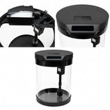 SOBO Q Series Round Shape Aquarium with sleek design and practical filter features for modern aquatic displays.