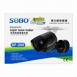 SOBO SF Series Wave Maker with Magnet packaging displaying product details and features for aquariums.