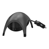Tetra APS Aquarium Air Pump in black with a unique curved design and power cord, ideal for reliable aquarium aeration.
