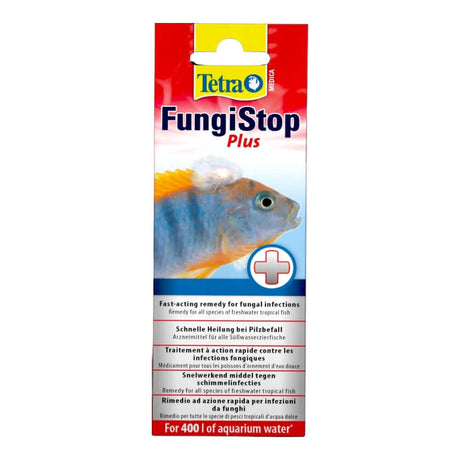 Tetra Medica FungiStop Plus 20ml remedy for fungal and bacterial infections in freshwater fish.