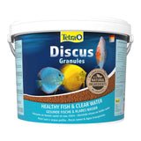 Tetra Discus Granules - Healthy fish food for discus and mid-water fish, enhancing vitality and color.