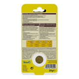 Tetra Holiday Block packaging showing nutritional information and feeding guidelines for ornamental fish.