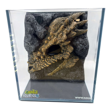 Themed WWW Betta Aqua Aquariums with detailed 3D background for an attractive aquatic display.