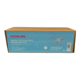 Voonline Aquarium Anti-Jump Net packaging showing large size and features to prevent fish from jumping out.