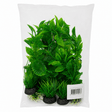 Water Plants for Aquarium Combo B 10PCS in a clear package featuring vibrant plastic aquatic plants.