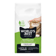 World's Best Original Clumping Cat Litter bag, unscented, 99% dust-free, sustainable corn, lasts 2x longer, great odor control.