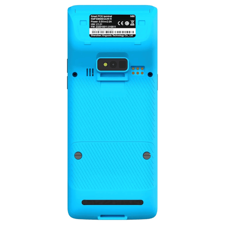 Yoco Khumo Print Card Machine back view showcasing design, port layout and printing features.