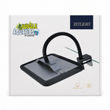 Zetlight E200 Algae Lights mounted on aquarium for promoting macroalgae growth