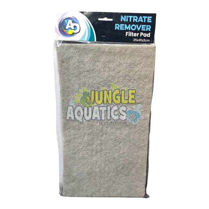 Nitrate remover filter pad by AD Filter Media, 25x45cm, suitable for aquariums and ponds, premium quality.