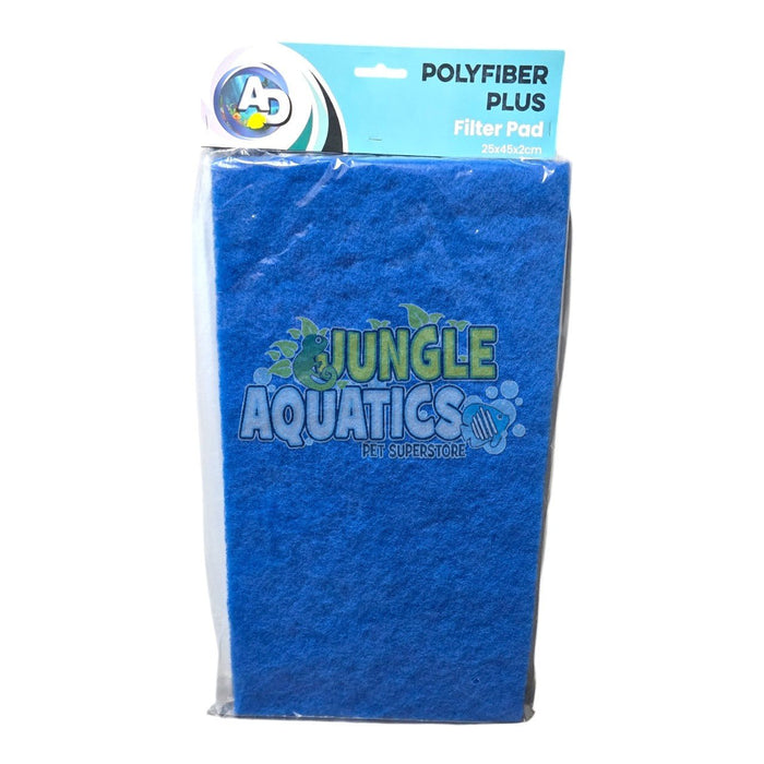 AD Filter Media Pads Polyfiber Plus filter pad, 25 x 45 x 2cm, ideal for aquariums and ponds, easy to cut to fit.