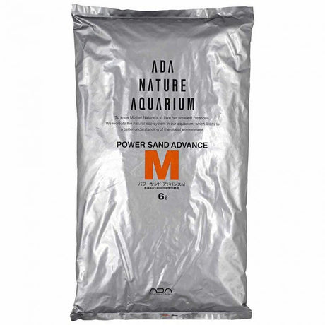 ADA Power Sand Advance nutrient-rich substrate for planted aquariums, enhancing water circulation and long-term health.
